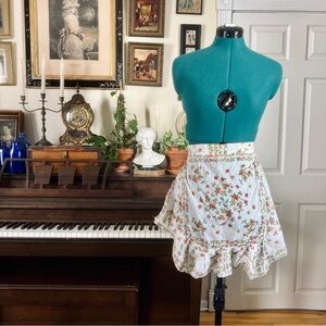 Vintage floral apron